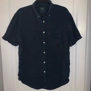 Men’s Abercrombie linen button down